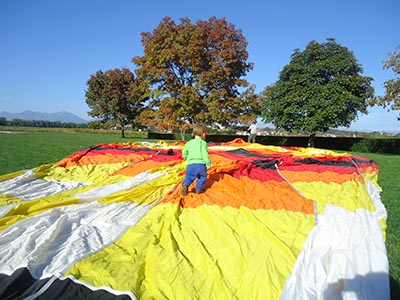 1° volo a Fagagna